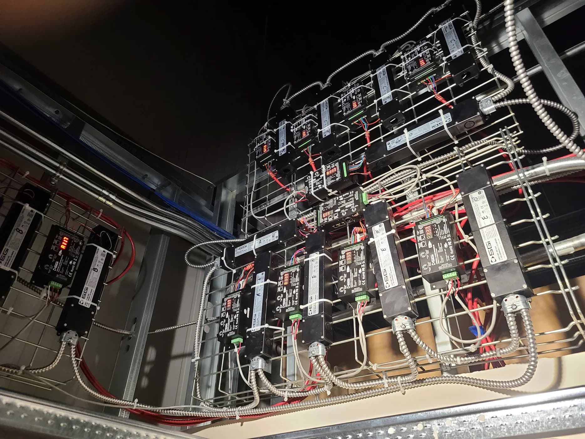 Commercial lighting control equipment serviced by Verity Electrical Solutions